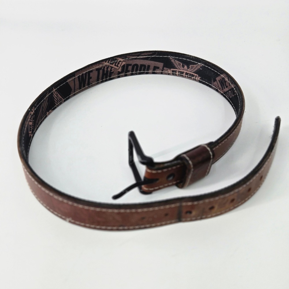 We The People Holsters Independence Leather Gun Belt 36 Tactical Americana EDC